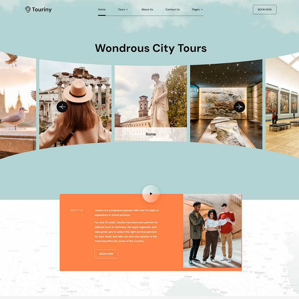 Travel Agency WordPress Theme